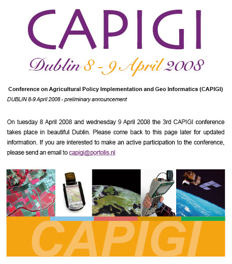 CAPIGI invitation DUBLIN 2008
